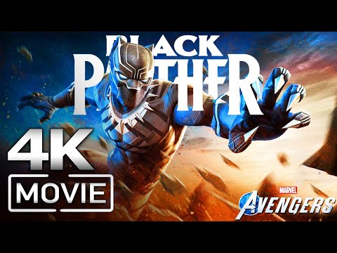 Marvel's Avengers BLACK PANTHER All Cutscenes (War For Wakanda) Full Game Movie 4K 60FPS Ultra HD