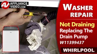 Washer Drain Pump Issues - Not Draining & Making Noise - Diagnostic and Repair