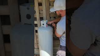 How To disconnect a propane tank and reconnect it after getting it filled