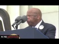 John Lewis Declares 'Change Has Come' at Dream Speech Anniversary