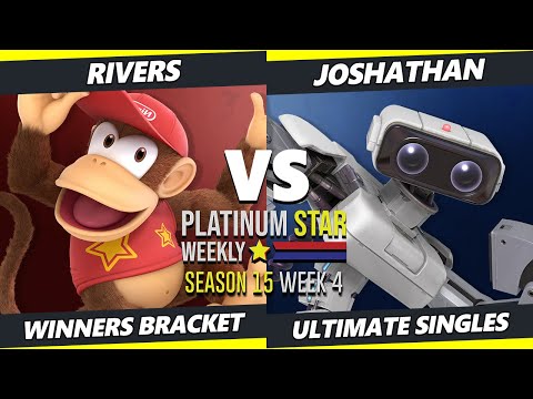 PSW S15:W4 - Rivers (Diddy Kong) Vs. Joshathan Gamer (ROB) SSBU Ultimate Tournament