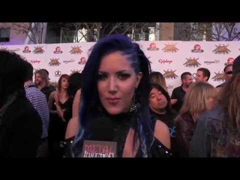 Arch Enemy at REVOLVER GOLDEN GODS 2014 | Metal Injection