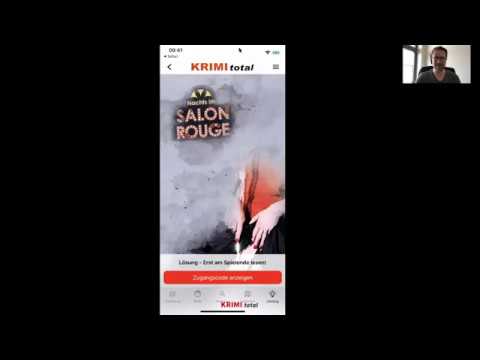 KRIMI total per Videokonferenz - digitale Editionen, Partyplaner und App