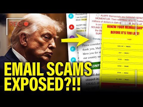 Trump’s EMAIL SCAMS Exposed by MEIDAS REPORT…ELDER ABUSE?!!