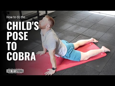 Child's Pose to Cobra