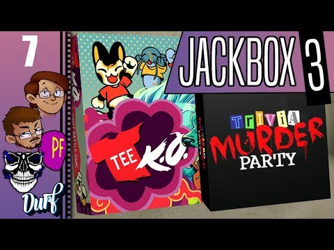 Let's Play The Jackbox Party Pack 3 Part 7 - Andrew's Failed Art Career (Tee K.O. & TMP)