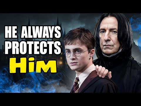 All the times Snape protects Harry