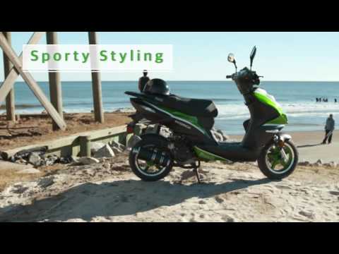 New 2023 YNGF Scorch 49cc Scooter | Scooters in Forest Lake MN | Blue