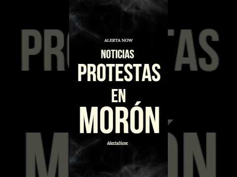 🚨 Protestas en Morón, Ciego de Ávila | Ciudadanos salen a las calles contra el gobierno.