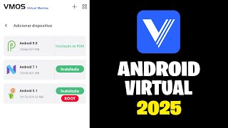 COMO BAIXAR E INSTALAR O VMOS 2025 - ANDROID VIRTUAL COM ROOT FÁCIL