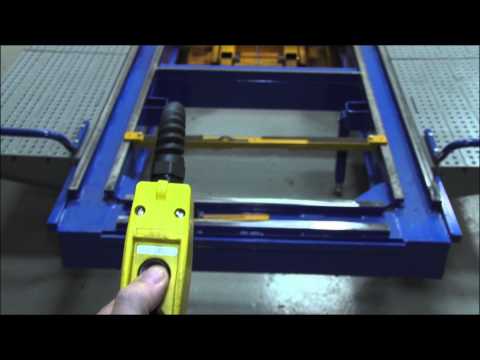 Car-O-Liner Benchrack Structural Frame Alignment – How To Tilt & Load A Vehicle