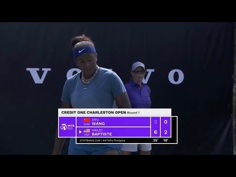 Hailey Baptiste 🇺🇸❤️Vs Xiyu Wang 🇨🇳 Live Tennis Coverage WTA Charleston