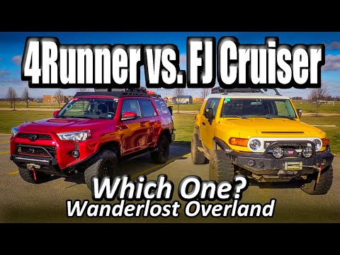 FJ Cruiser vs. 4Runner, Which Is More Capable Offroad?