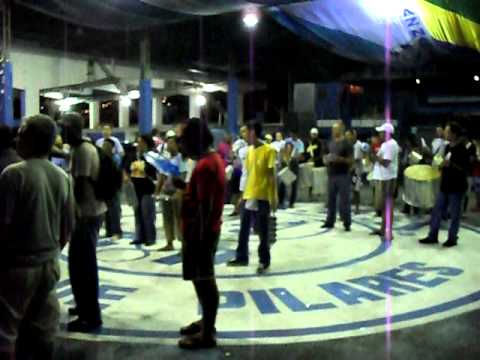 Ensaio de coro e bateria - Caprichosos de Pilares 2011