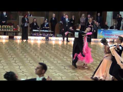 Tango- Finals Raul Faliboga & Butea Loredana WDSF European Championship Youth Standard Chisinau