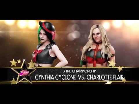 Cynthia Cyclone vs. Charlotte Flair for the SHINE Championship