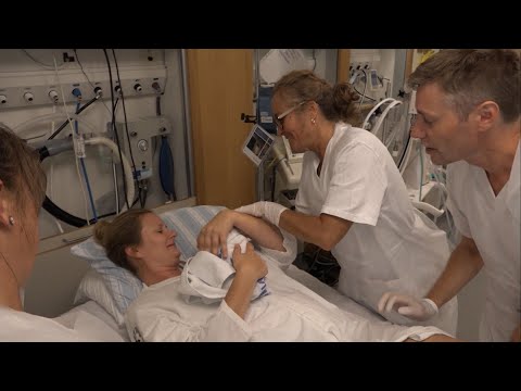 Flera stora sjukhus kräver att gravida sätts i gång vecka 41 - Nyheterna (TV4)