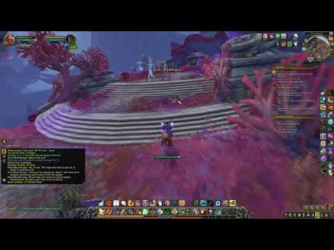 Rise of Azshara 8.2 Quest Guide Part 6  - How to Unlock Flight Whistle in Nazjatar