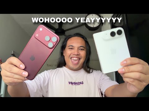UNBOXING IPHONE DUO & IPHONE 18 PRO MAXXXXX !!!! 