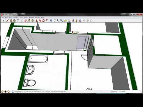 Sketchup - mallinnus pohjakuvan avulla