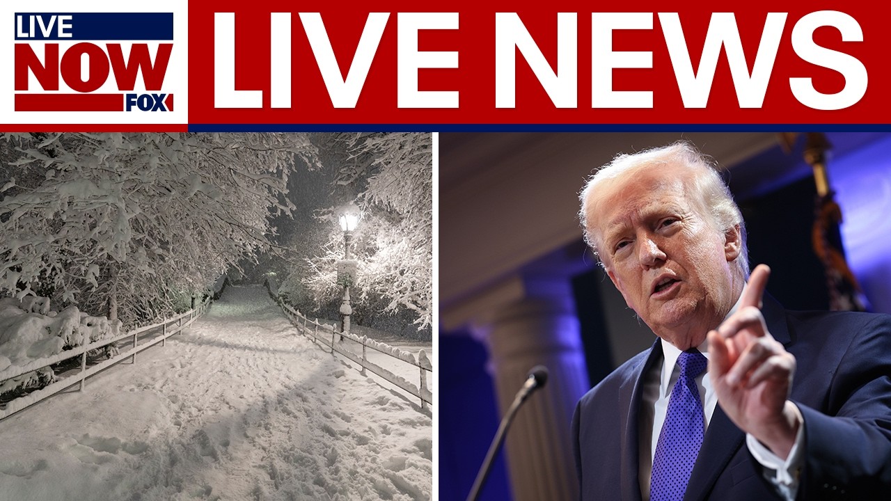 LIVE NEWS: Blizzard blasts Northeast, US-Iran talks, Trump signing at 10AM ET, more top stories