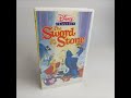 Original VHS Opening And Closing To The Sword In The Stone UK VHS Tape V1