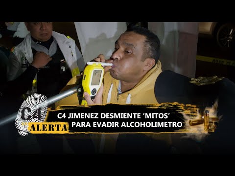 ¿Verdad o mentira? 'C4 Jiménez' desmiente mitos para librar alcoholímetro