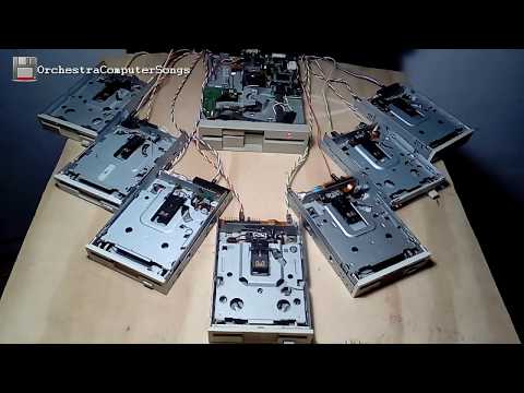 He's a Pirate (Pirates of the Caribbean) - 8 FDD (Floppy Disk Drives)