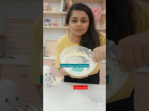 Save this buttercream suitable for hot weather and is less sweet #egglessbuttercream#buttercream