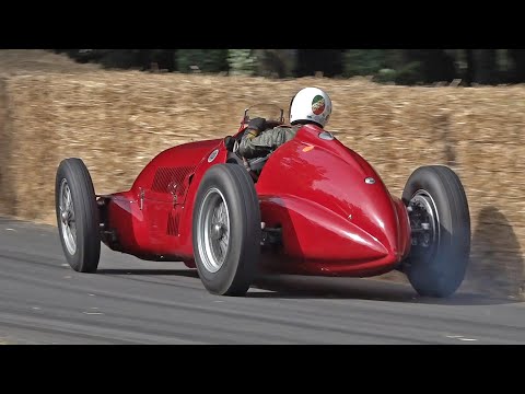 1938 Alfa Romeo 308C - 3.0 Litre Straight-eight Supercharged! FLATOUT @ Goodwood FOS!