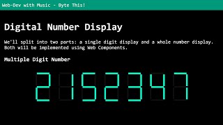 Download the video "How to Create a Digital Number Display with Web components"