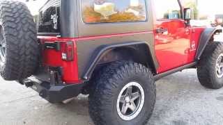 preview picture of video 'Mount Zion Offroad 2011 Jeep JK Rubicon 2 Lift, 37 Tires MetalCloak AEV Beadlocks Nitto'