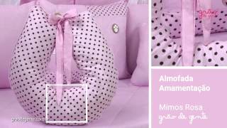 Almofada para Amamentação Mimos Rosa | Ref: 54218
