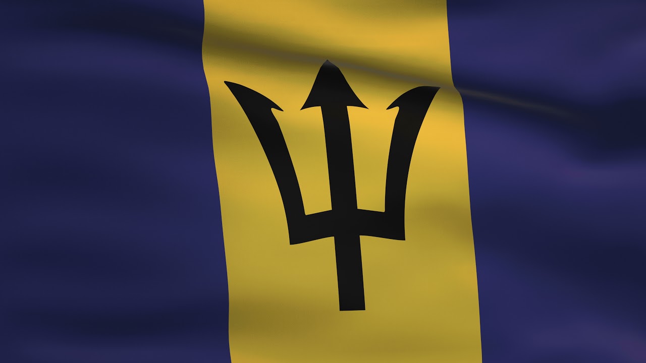 Barbados Country Flag Animation | 8k | Flags of the World