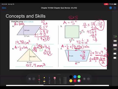 Chapter 10 Mid Chapter Test