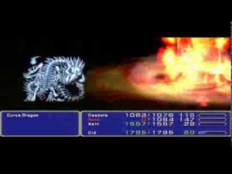 Let's Play Final Fantasy IV The After Years [PSP] Part 45 Kain's Challenge Dungeon