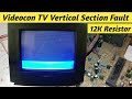 Videocon Tv Vertical Hight Problem CRT Tv Vertical Problem CRT Tv Vertical Size Problem
