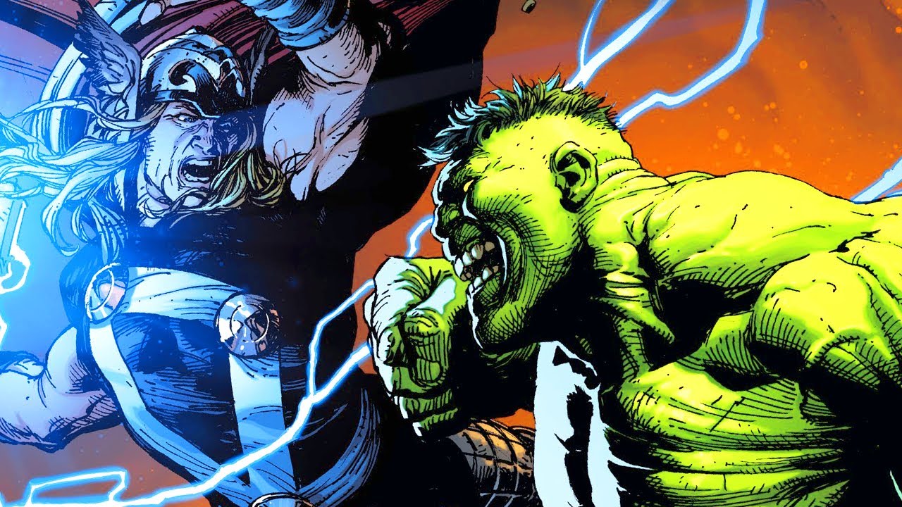 Hulk and Thor Fight to The Death