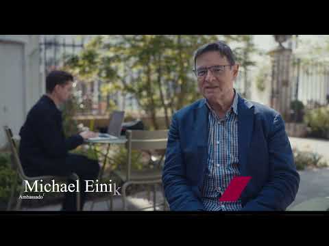 AGS Interviews US Ambassador and Professor Michael Einik