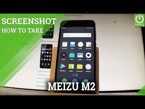 How to Take Screenshot in MEIZU M2 - Capture Screen / Edit Screenshot