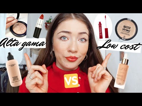 Maquillaje LOW COST VS⚠️ ALTA GAMA!💄 Maquillaje de farmacia