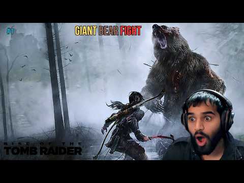 GIANT BEAR ATTACK! | Rise of the Tomb Raider Gameplay #1