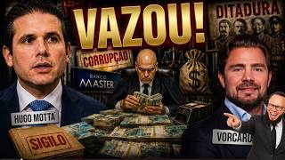 🚨 BOMBA! Vazou o Áudio de Hugo Motta e Vorcaro