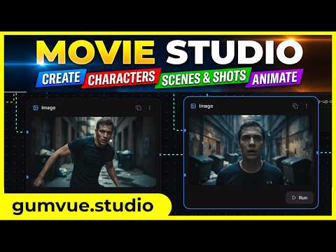 Movie Studio Tutorial Create AI Scenes, Characters - Grok, Seedance 2.0, Veo 3.1 Sora 2