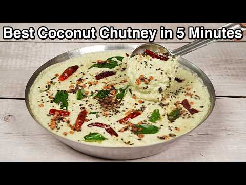 You’ve Been Making Coconut Chutney WRONG All Along - Authentic Coconut Chutney Recipe