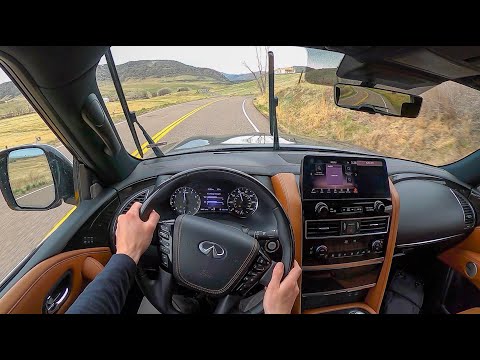 2022 Infiniti QX80 Sensory AWD - POV Test Drive (Binaural Audio)