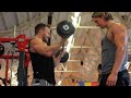 Rob Riches & Shaun Stafford - Back & Biceps Superset