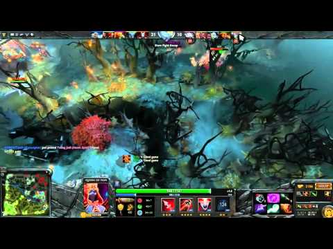 Arteezy Queen of Pain   Gameplay Dota 2