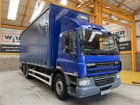 New In Stocklist For Sale: DAF CF75 310 EURO 5, 6X2 26 TONNE CURTAINSIDER – 2013 – YB63 EFA