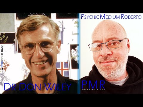 Dr Don Wiley: MicroBiologist unsolved 2001 murder. Don’t judge a book by its’ cover. A PMR reading.